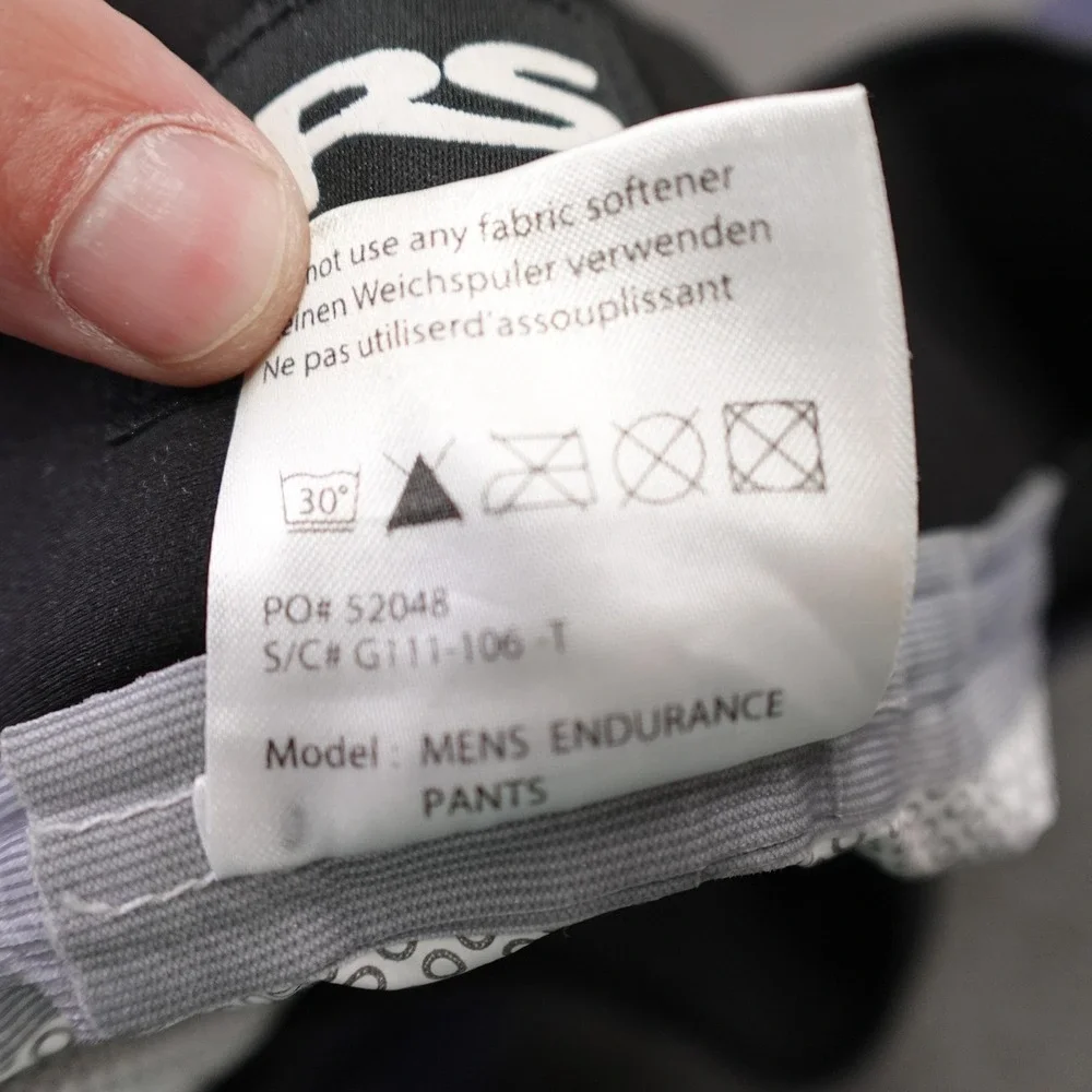 NRS Endurance Pants Large Blue Hyprotex 2.5 Waterproof Rain Kayak Fishing